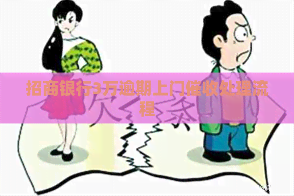 招商银行3万逾期上门处理流程