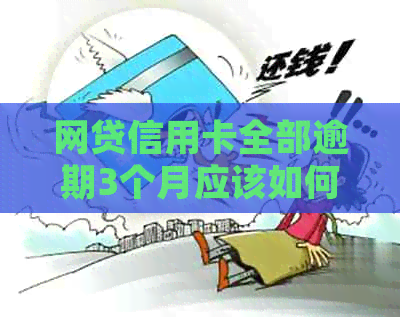 网贷信用卡全部逾期3个月应该如何处理