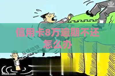 信用卡8万逾期不还怎么办