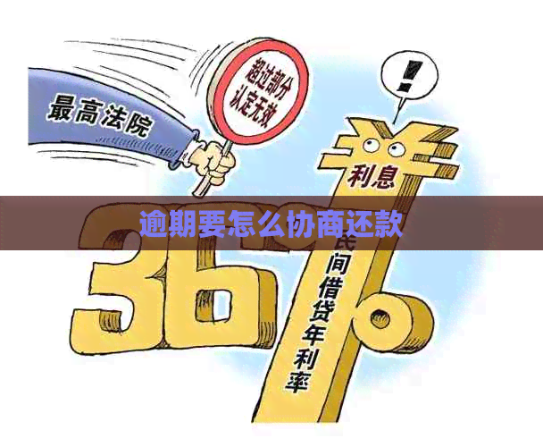 逾期要怎么协商还款