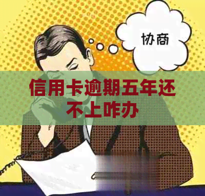 信用卡逾期五年还不上咋办
