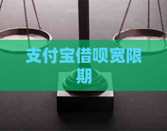 支付宝借呗宽限期