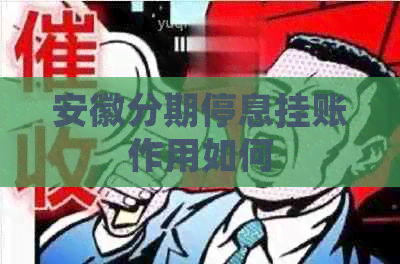 安徽分期停息挂账作用如何