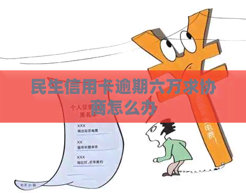 民生信用卡逾期六万求协商怎么办