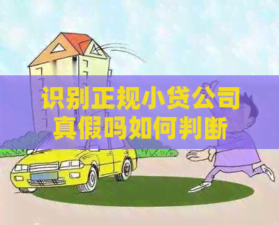 识别正规小贷公司真假吗如何判断