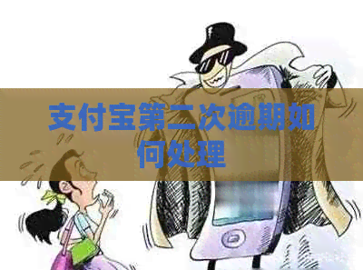 支付宝第二次逾期如何处理