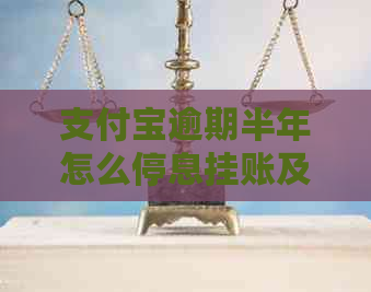 支付宝逾期半年怎么停息挂账及相关问题解答