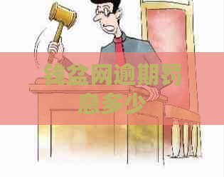 钱盆网逾期罚息多少