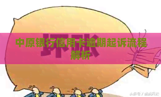中原银行信用卡逾期起诉流程解析