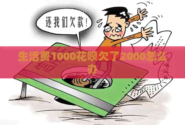 生活费1000花呗欠了2000怎么办