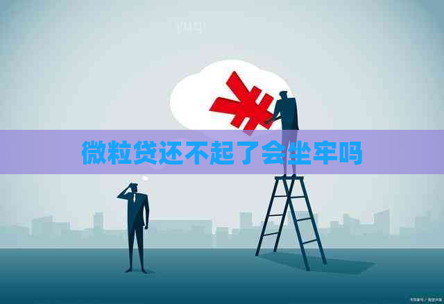 微粒贷还不起了会坐牢吗