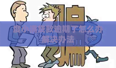 度小满贷款逾期了怎么办解决办法