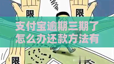 支付宝逾期三期了怎么办还款方法有哪些