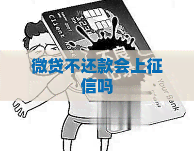 微贷不还款会上吗