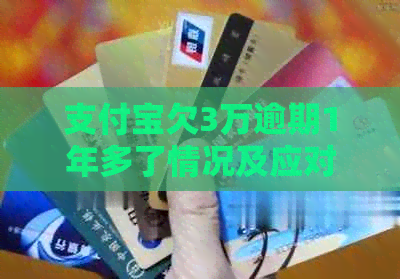 支付宝欠3万逾期1年多了情况及应对措