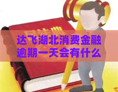 达飞湖北消费金融逾期一天会有什么后果