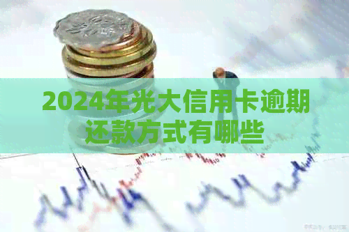 2024年光大信用卡逾期还款方式有哪些