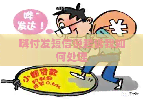 嗨付发短信说起诉我如何处理