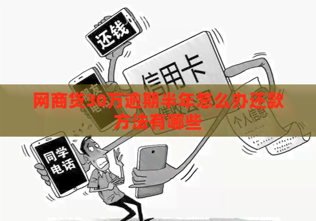 网贷30万逾期半年怎么办还款方法有哪些