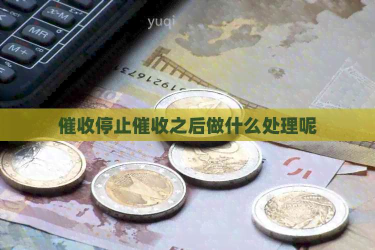 停止之后做什么处理呢