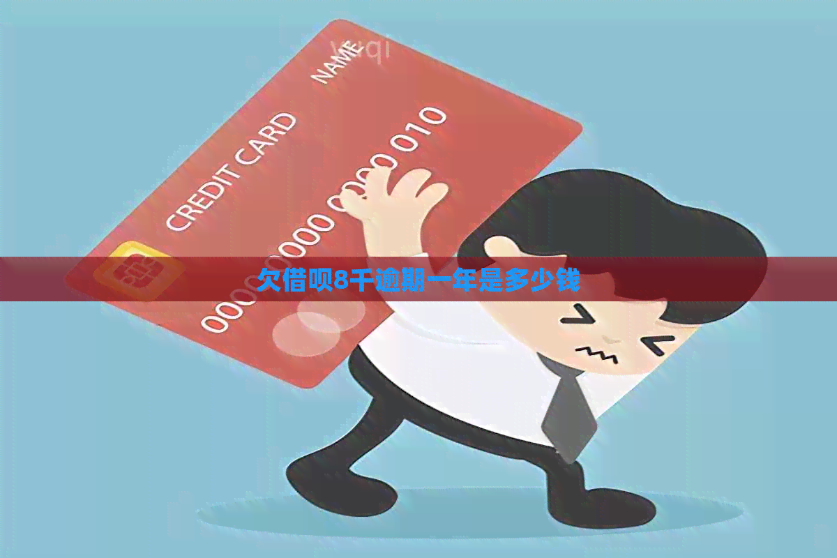 欠网贷8千逾期一年是多少钱