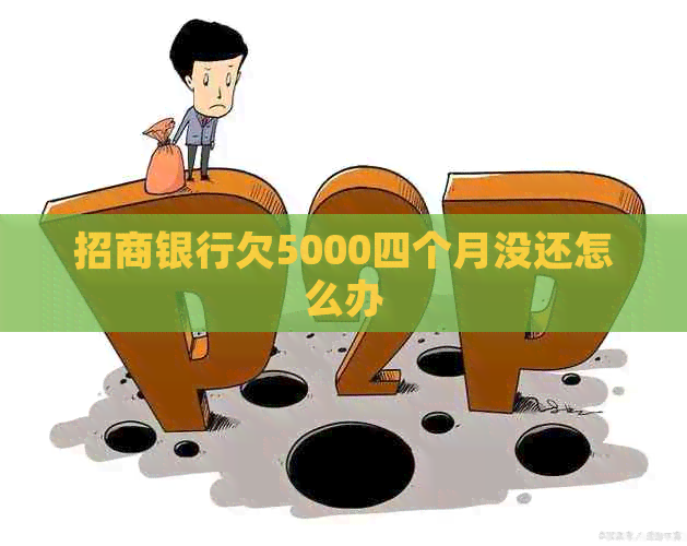 招商银行欠5000四个月没还怎么办