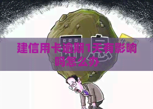 建信用卡逾期1天有影响吗怎么办