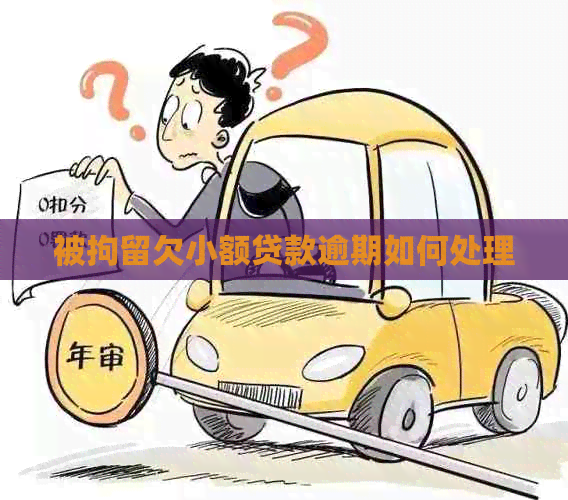 被拘留欠小额贷款逾期如何处理