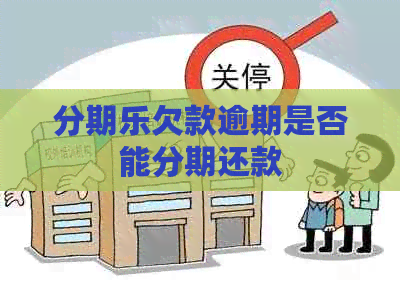 欠款逾期是否能分期还款