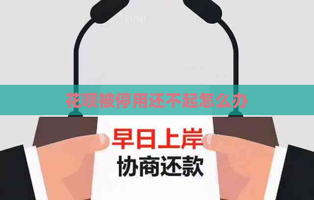 信用卡被停用还不起怎么办