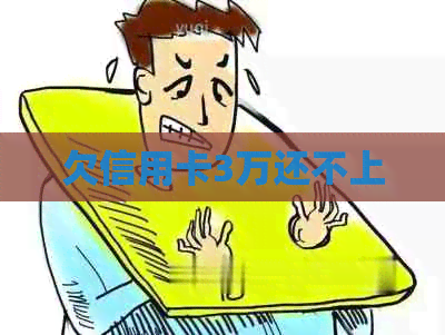 欠信用卡3万还不上