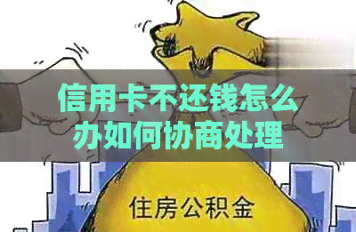 信用卡不还钱怎么办如何协商处理