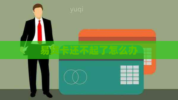 易贷卡还不起了怎么办