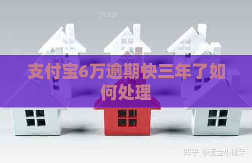 支付宝6万逾期快三年了如何处理