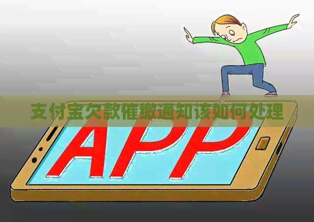 支付宝欠款催缴通知该如何处理