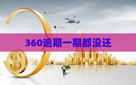 360逾期一期都没还