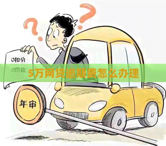 5万网贷逾期费怎么办理