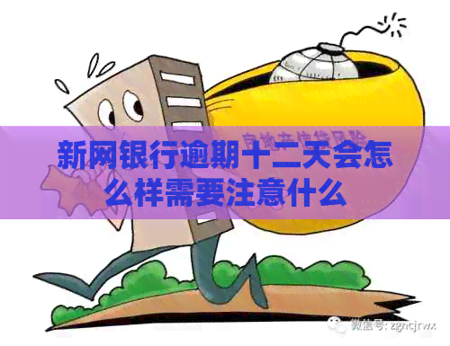 新网银行逾期十二天会怎么样需要注意什么