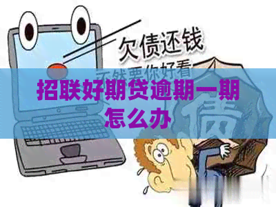 招联好期贷逾期一期怎么办