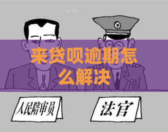 来贷呗逾期怎么解决