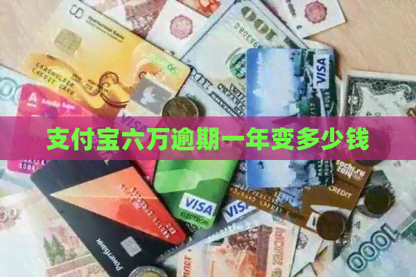 支付宝六万逾期一年变多少钱