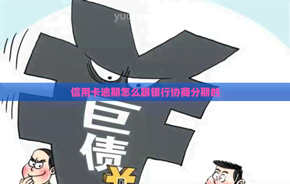 信用卡逾期怎么跟银行协商分期的