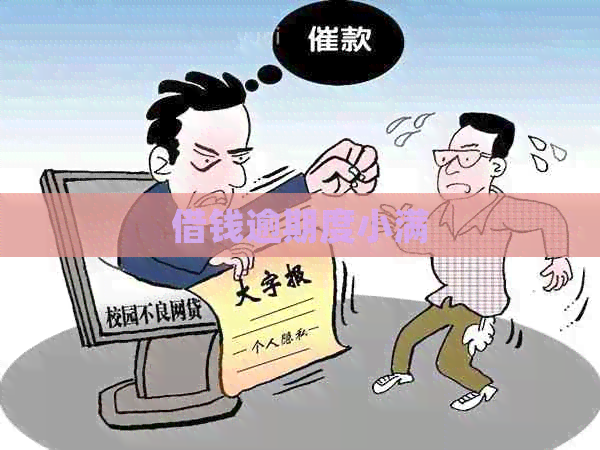借钱逾期度小满