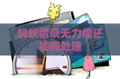 蚂蚁网贷无力偿还如何处理