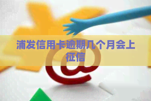 浦发信用卡逾期几个月会上