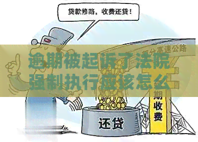 逾期被起诉了法院强制执行应该怎么办