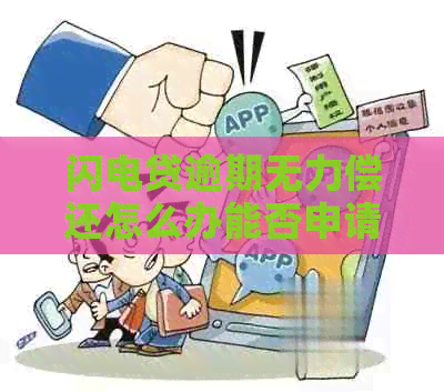 闪电贷逾期无力偿还怎么办能否申请期还款