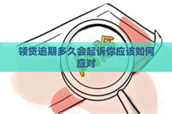 领贷逾期多久会起诉你应该如何应对