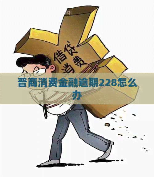 晋商消费金融逾期228怎么办