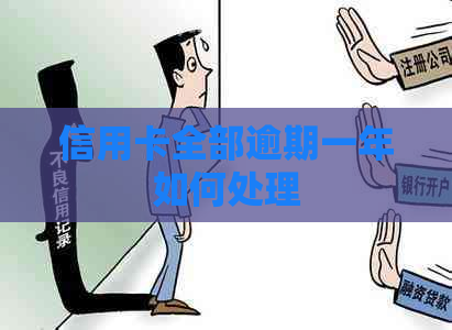 信用卡全部逾期一年如何处理